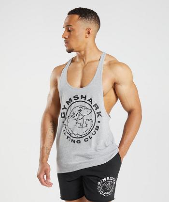 Stringers Męskie Gymshark Legacy Głęboka Szare | PL 3746HAP